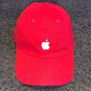 Quake City Caps Authentic Apple Logo Strapback Hat